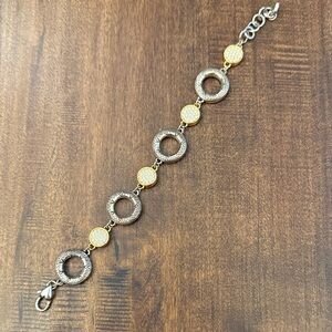 Brighton Elegant Gold and Silver Bracelet